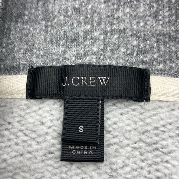 J.Crew Women’s Funnel Neck Grey Sweater Size S - Picture 7 of 9